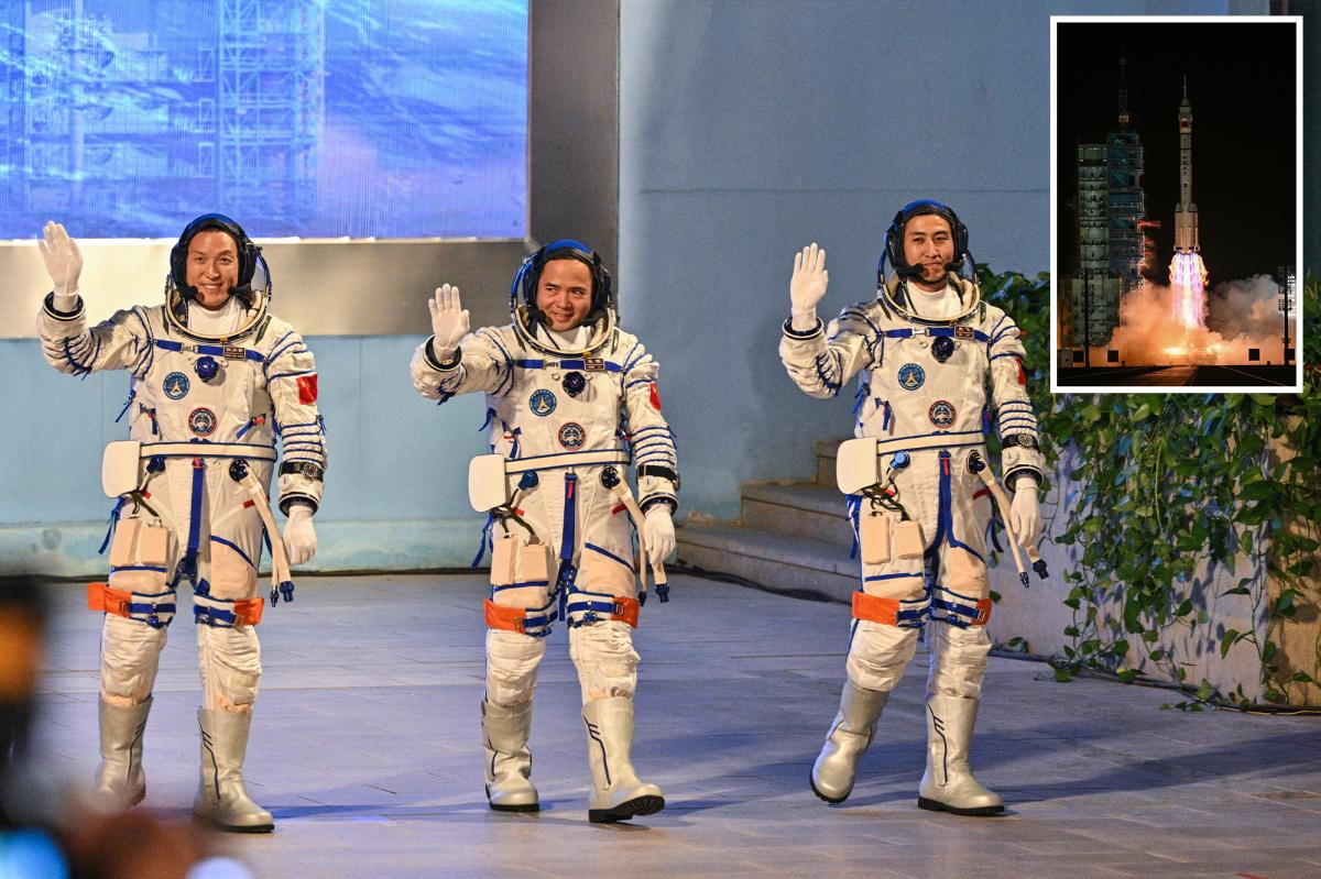Trio of Chinese astronauts stranded in space after their shuttle was used to rescue another group