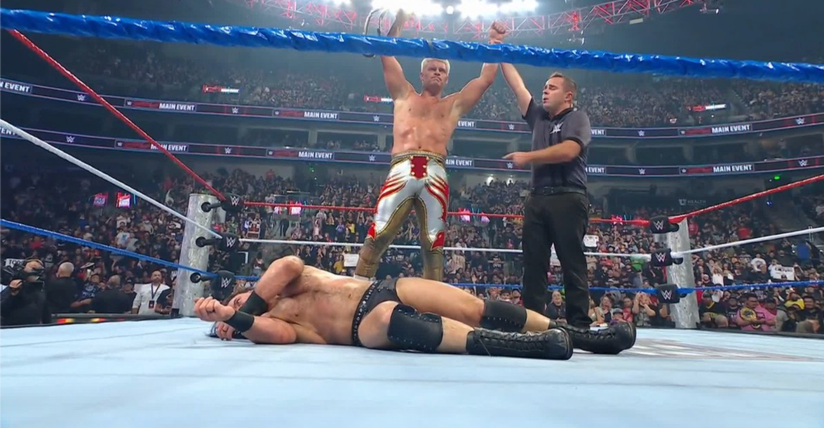 Drew McIntyre got screwed out of the WWE title again