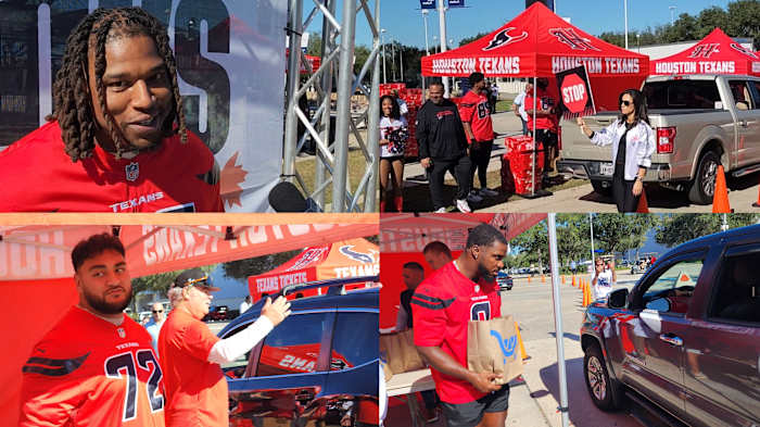 ‘Happy to see how joyful they are,’ Texans provide 1,000 Thanksgiving meals to Houston families