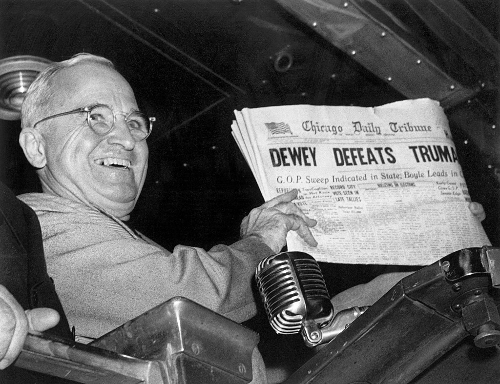 Today in Chicago History: 'Dewey Defeats Truman'
