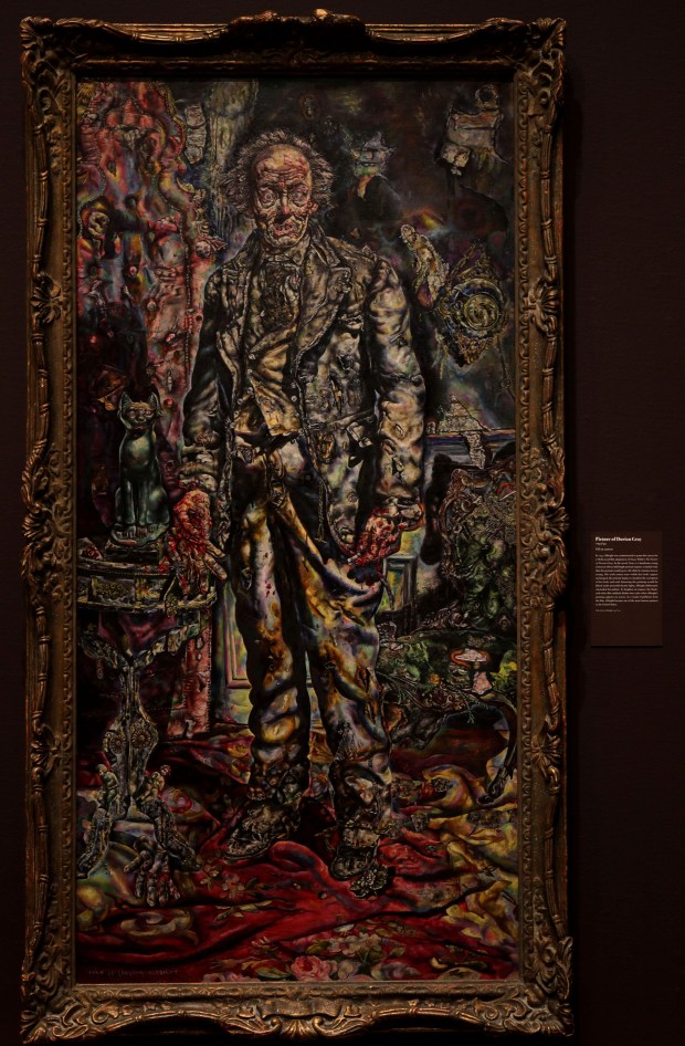 "Picture of Dorian Gray, 1943/44, by artist Ivan Albright in an exhibit of his work titled "Flesh," on May 14, 2018. (Antonio Perez/Chicago Tribune)