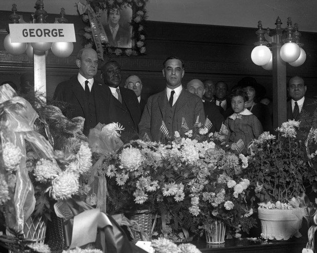 Judge Albert Bailey George, circa Dec. 23, 1924. George was elected the city's first Black judge on Nov. 4, 1924. (Chicago Herald and Examiner)