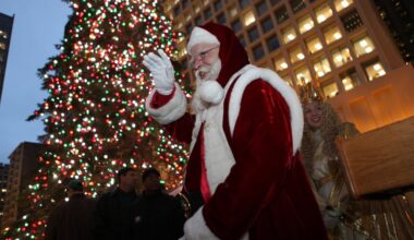 Local family donates 55-foot spruce for city's Christmas tree — starting new tradition