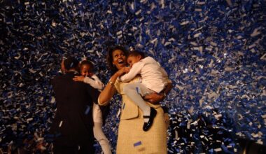 Illinois Democrat Barack Obama elected to U.S. Senate