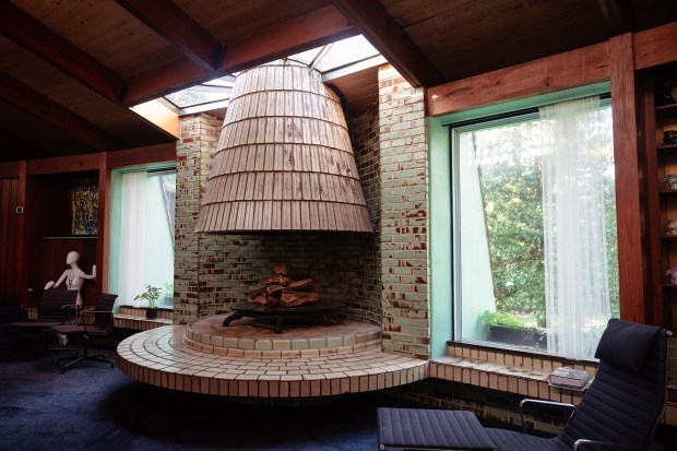 The John Frank House on June 14, 2025, near Route...