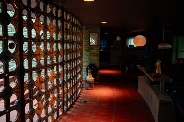 The John Frank House on June 14, 2025, near Route...