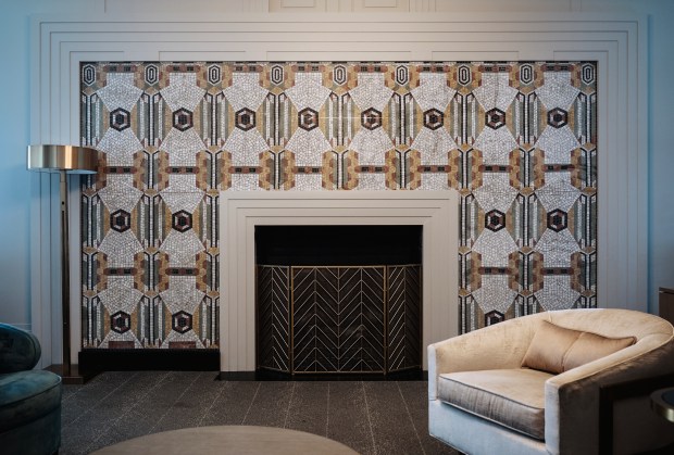 Tulsa Club, designed by architect Bruce Goff, was built in...