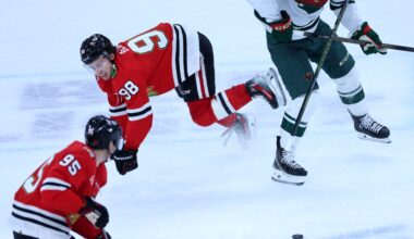 Chicago Blackhawks lose in OT to Minnesota Wild