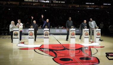Six members inducted into team's Ring of Honor