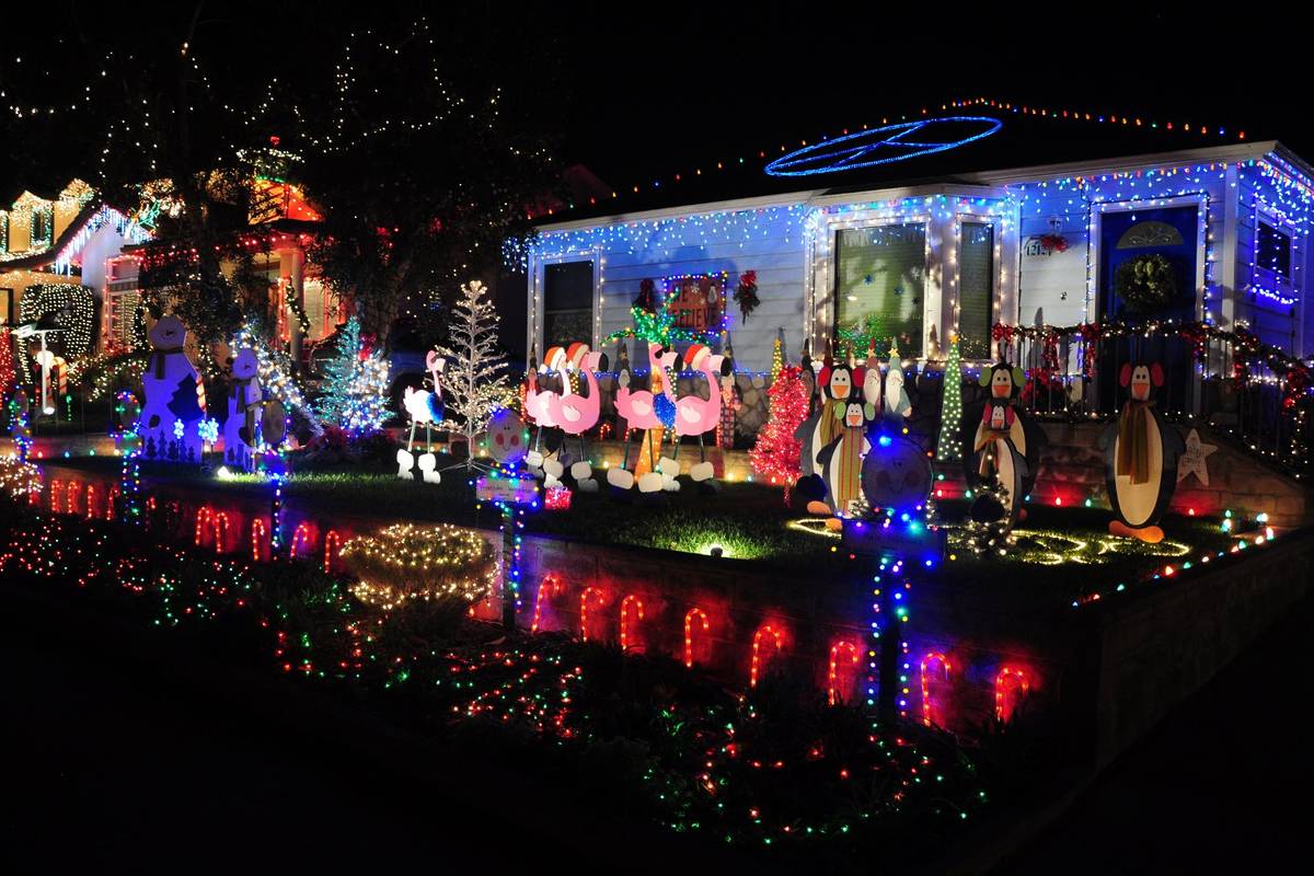 Candy Cane Lane in El Segundo