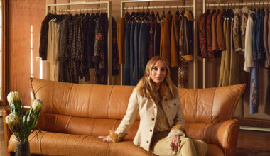 At Catherine Bloom for Nordstrom, on Melrose Place, the eponymous style expert displays racks of meticulously curated confections.