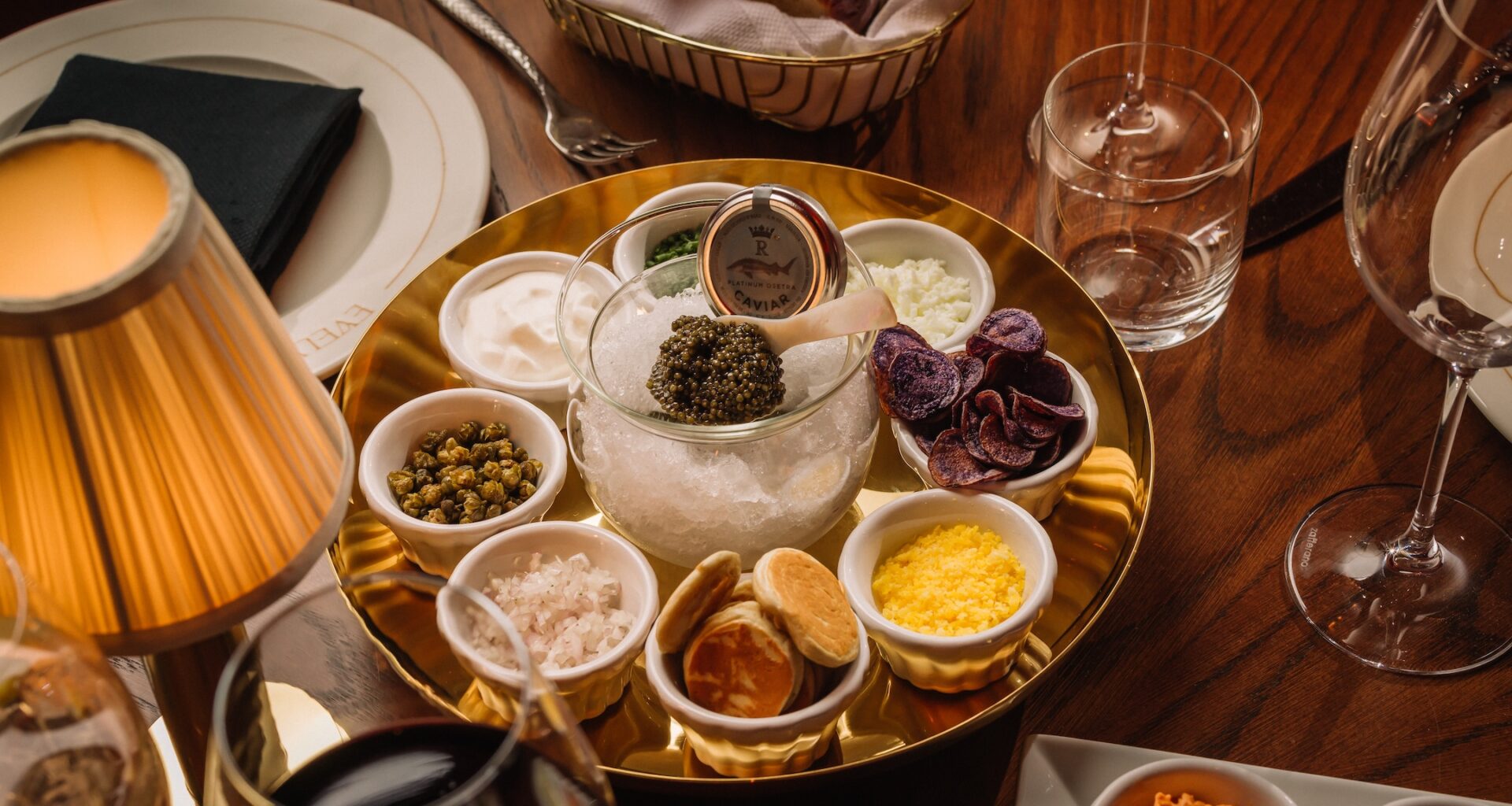 Caviar Service Evelyn