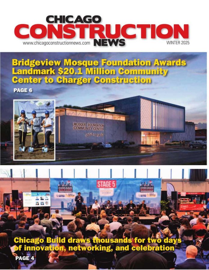Chicago winter 2025/26 Chicago Construction News cover winter 2025/26