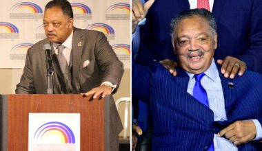 Civil rights activist Rev. Jesse Jackson, 84, hospitalized in Chicago