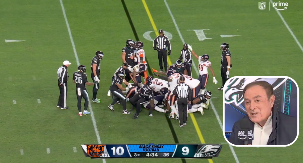 Al Michaels' call of Prime Video's Black Friday game was a mixed bag