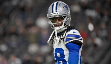 Cowboys' CeeDee Lamb Responds to Rumor He Threw Up At Casino Night Before Raiders Game