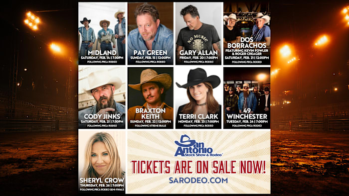 San Antonio Stock Show & Rodeo announces final round of performers for 2026 season