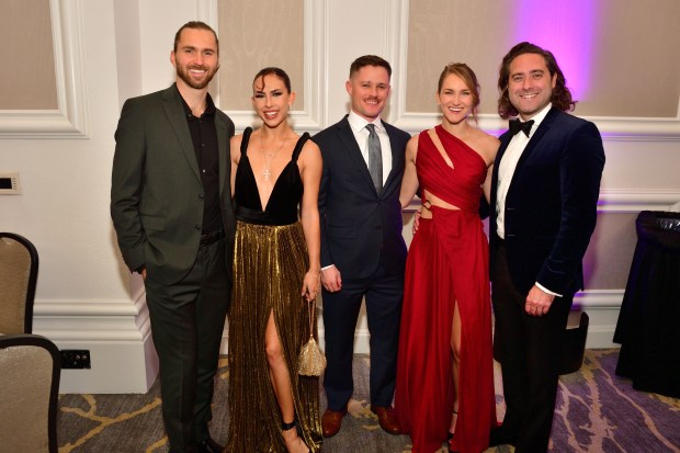 Connor Johnson, Athena Nikolakopolus (C.B. Principal Dancer), Austin Coyne, Emily-Grace...