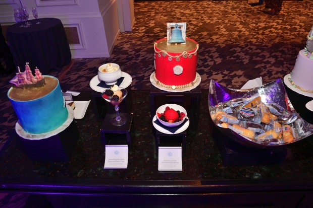 Unique cakes and desserts, for top-bidding tables (Vincent Andrunas)