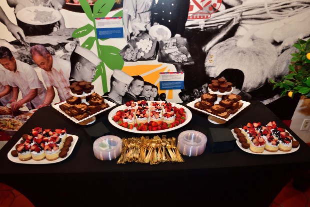 A sampling of the desserts offered (Vincent Andrunas)