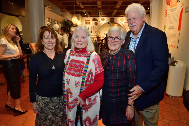 Sue Simone, Peggy Budd, Carol and Joel Ewan (Vincent Andrunas)