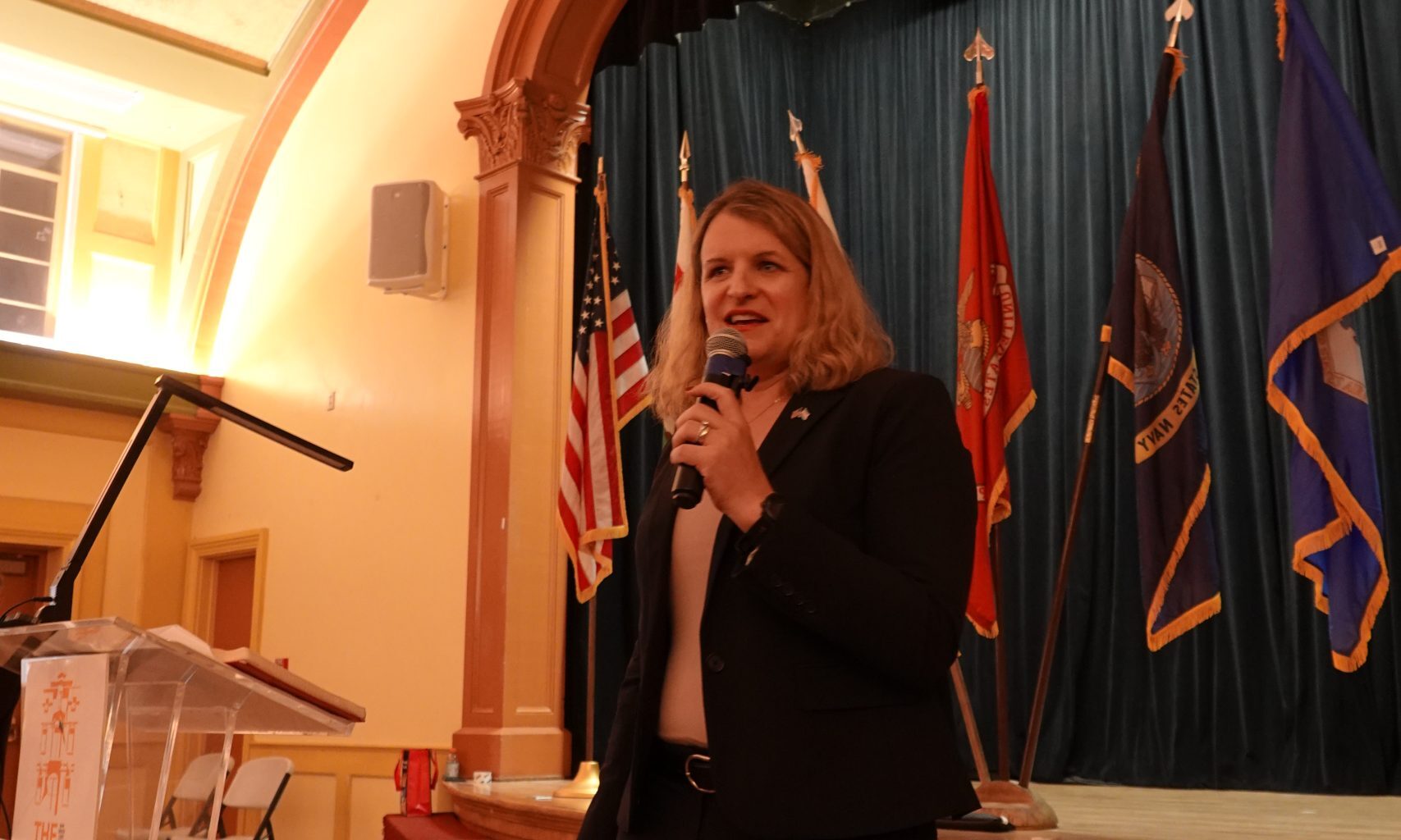 Space Force Col. Bree Fram honors veterans in San Diego