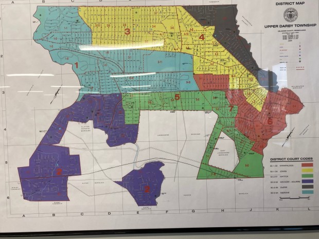 Upper Darby is divided into six Magisterial Districts. (PETE BANNAN-DAILY TIMES)