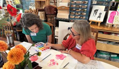 San Diego nonprofit Art FORM which provides art programs for kids and sustainable art materials for sale on Adams Avenue