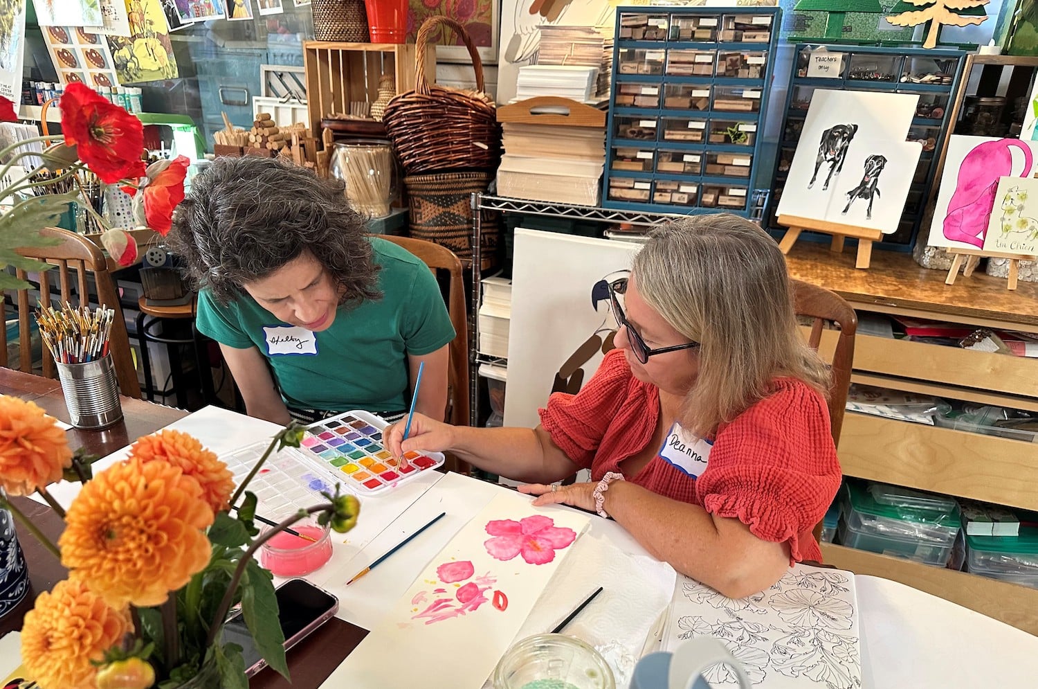 San Diego nonprofit Art FORM which provides art programs for kids and sustainable art materials for sale on Adams Avenue