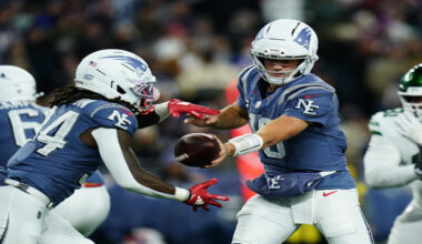 Patriots' Will Campbell Gives Passionate Take On Drake Maye