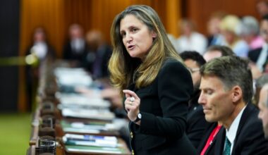 Freeland to remain Ukraine envoy after starting new job at Rhodes Trust, PMO says