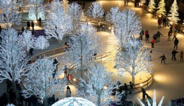 The World’s Largest Christmas Light Maze Opens Next Week In LA