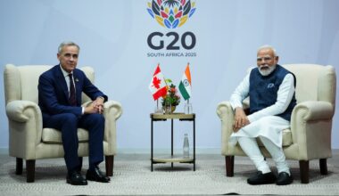 Carney and Modi agree to restart stalled Canada-India trade talks