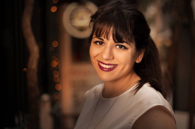 Dimitra Staikou smiles straight to camera