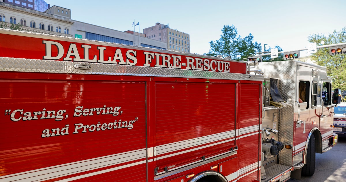 Man identified in fatal motorcycle collision with Dallas Fire-Rescue truck