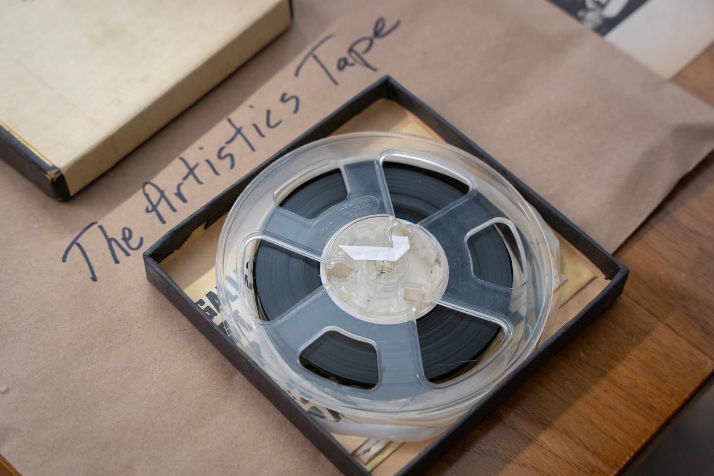 The Artistics demo tape at the Rhode Island School of Design.