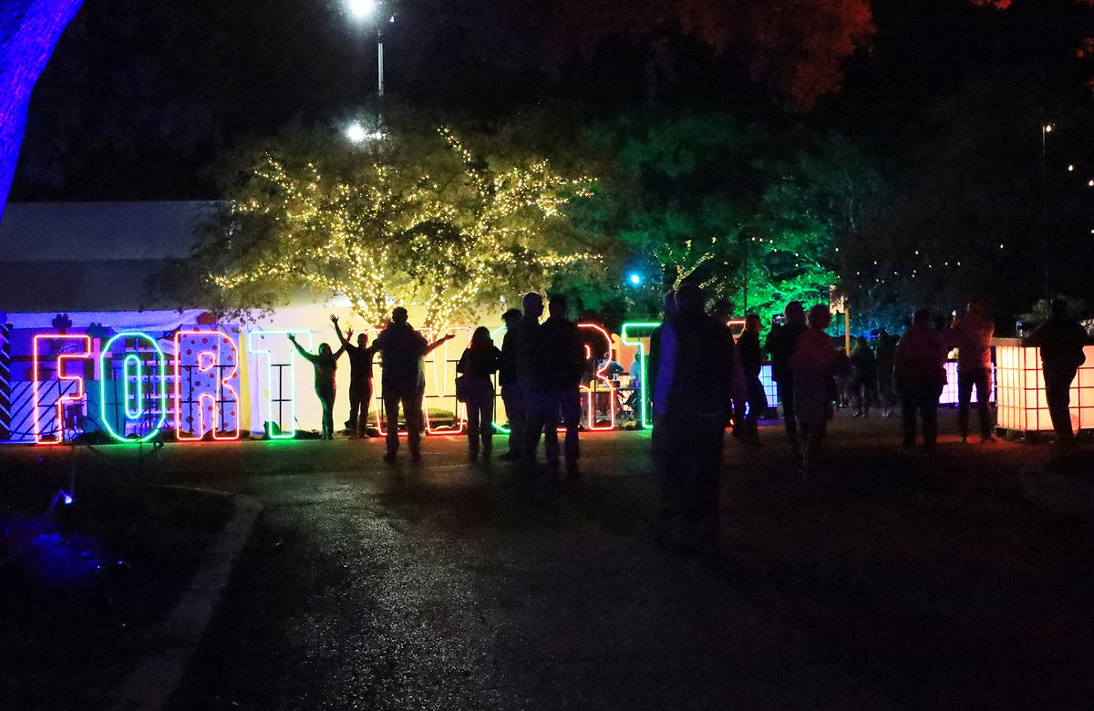 Christmas in the Garden Fort Worth Botanic Garden 2025