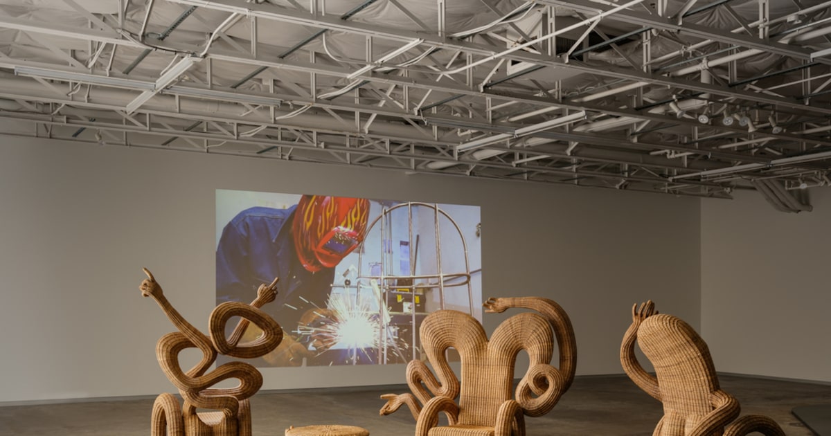 At Dallas Contemporary, the material is the message for Chris Wolston