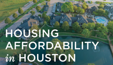 Is housing affordability improving in Houston?
