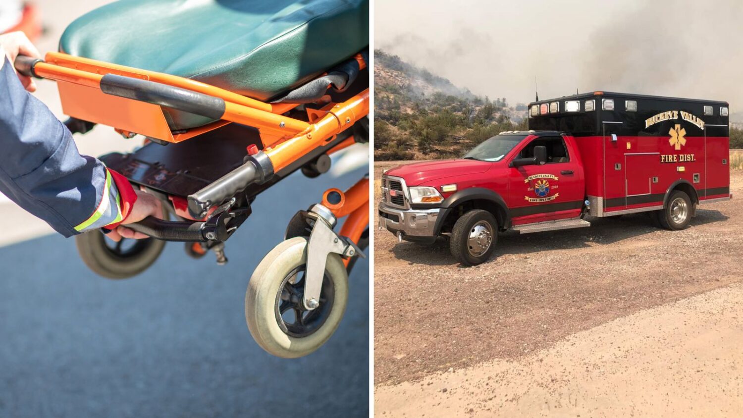 Firefighter injured after mobile home Buckeye Valley blaze...