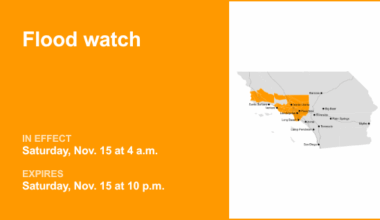 Flood watch issued for 5 Freeway north of LA for Saturday triggered by excessive downpours – Daily Bulletin