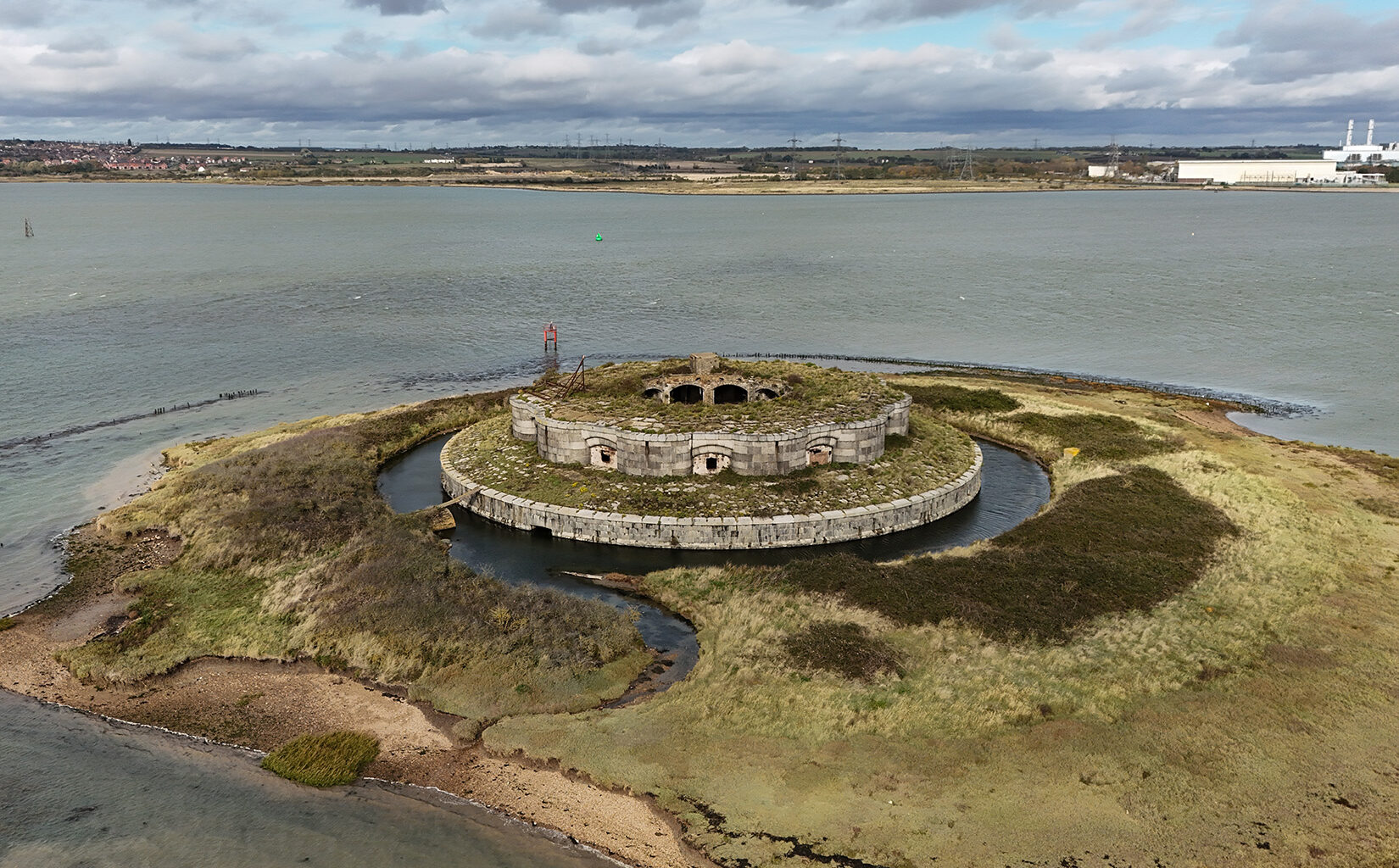 Not your average fixer-upper: an island stronghold off the Kent coast
