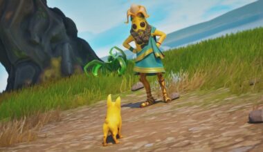 A banana looks sadly at a banana pet.