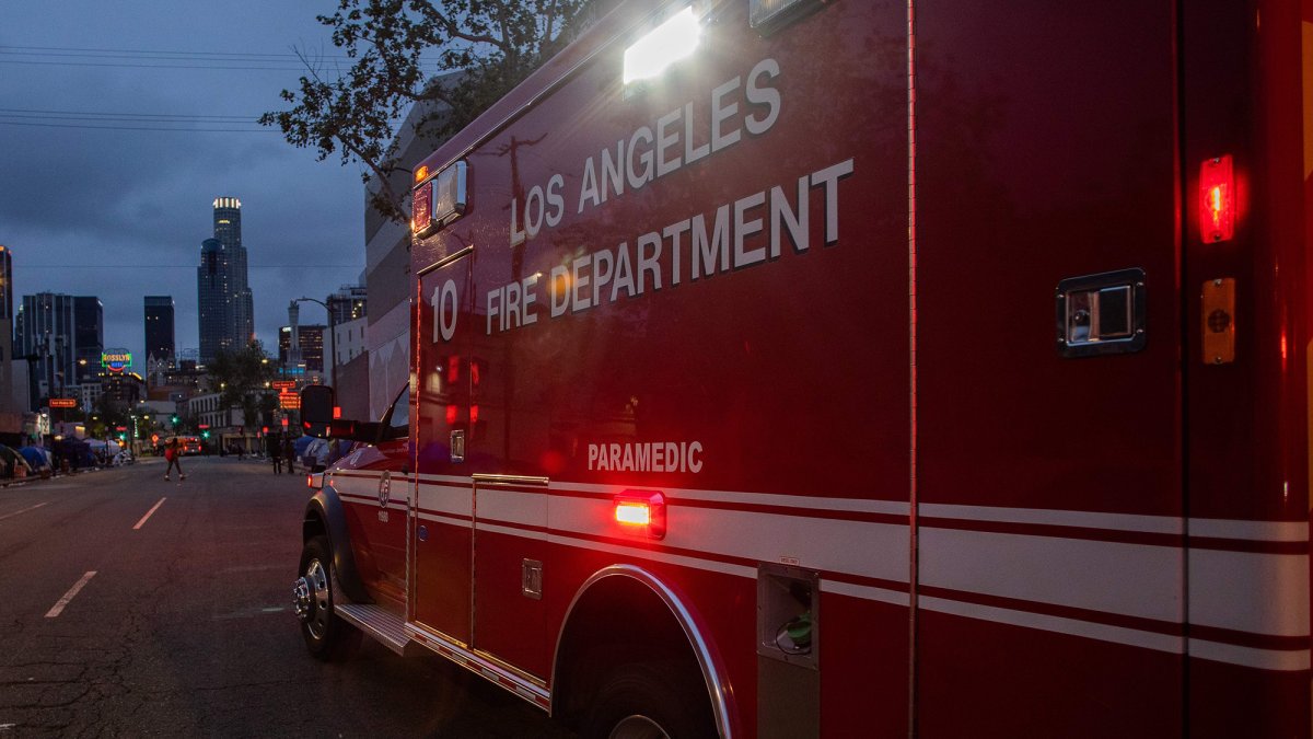 Firefighters rescue person from under Metro train – NBC Los Angeles