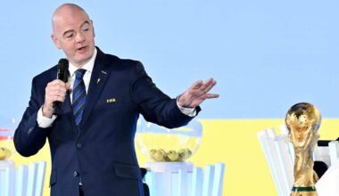 Gianni Infantino to award FIFA’s inaugural peace prize at Washington’s World Cup 2026 draw