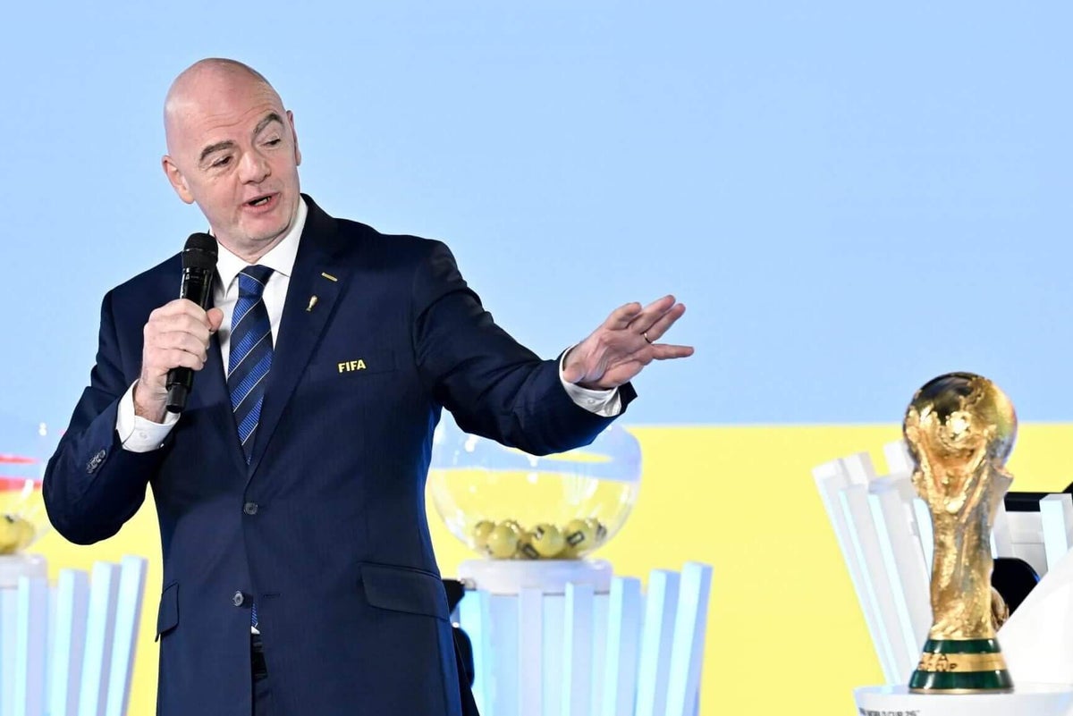 Gianni Infantino to award FIFA’s inaugural peace prize at Washington’s World Cup 2026 draw