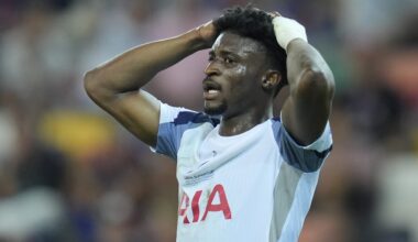 Mohammed Kudus provides early injury update ahead of Tottenham vs Man United