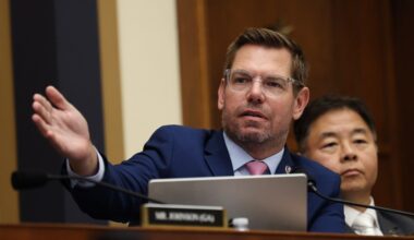 Eric Swalwell Announces California Governor Bid On Jimmy Kimmel's Show