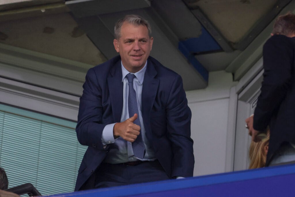Todd Boehly at Chelsea game