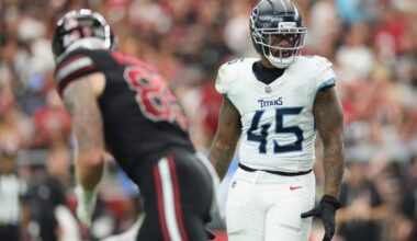 Ravens acquire Titans LB Dre’Mont Jones for fifth-round pick: Source